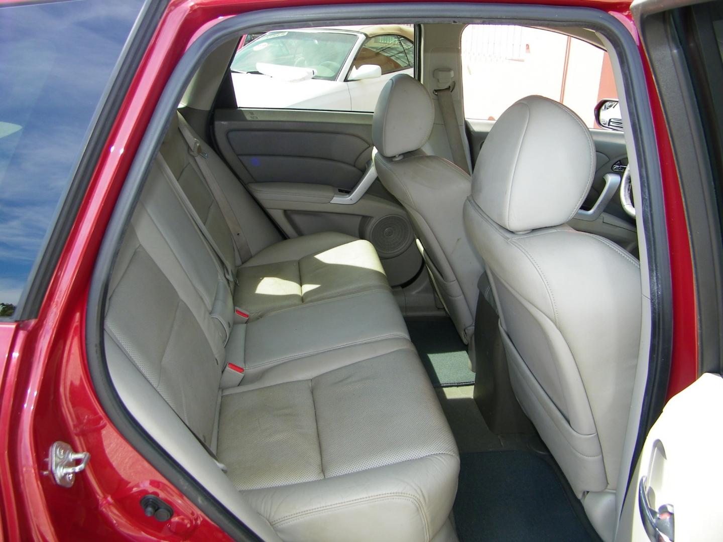 2008 Red /Gray Acura RDX 5-Spd AT (5J8TB18228A) with an 2.3L L4 DOHC 16V engine, 5-Speed Automatic Overdrive transmission, located at 4000 Bee Ridge Road, Sarasota, FL, 34233, (941) 926-0300, 27.298664, -82.489151 - Photo#12